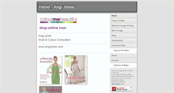 Desktop Screenshot of angijones.com